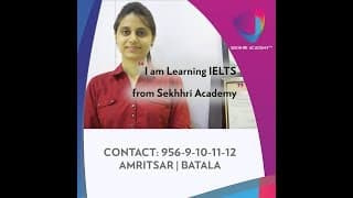 IELTS Reviews of Sekhri Academy